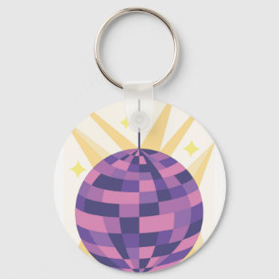 Disco Ball Key Ring