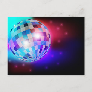 Disco Ball Postcard