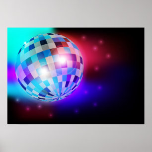 Disco Ball Poster