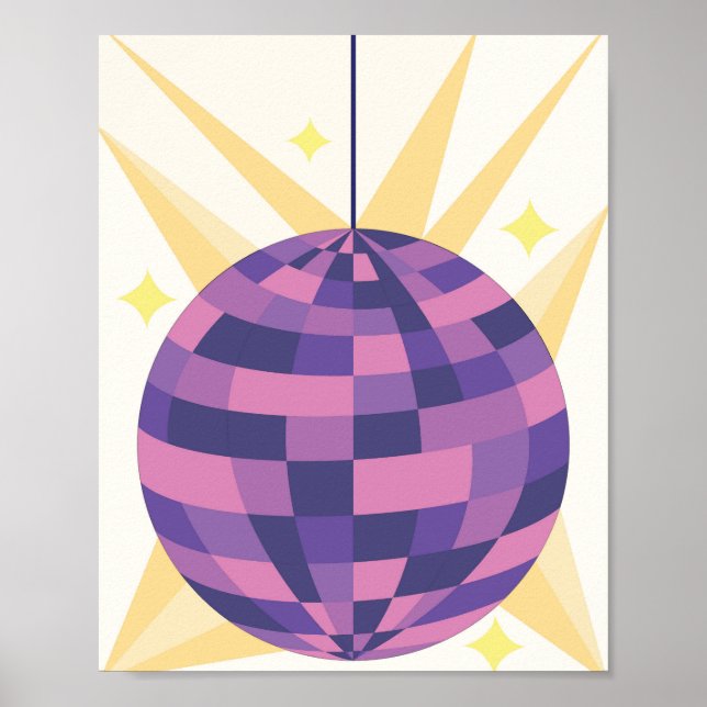 Disco Ball Poster (Front)