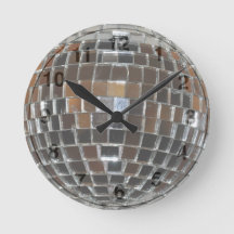 Disco Ball - Round Wall Clock