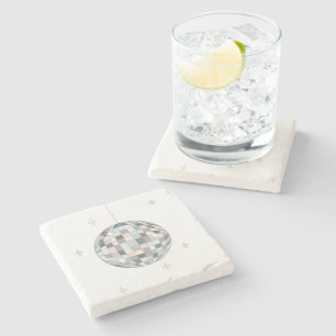 Disco Ball Stone Coaster