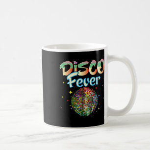 Disco Ball Vintage Disco Fever Dancing 70s 80s  Coffee Mug