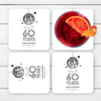 Disco Cheers 60 Years Wedding Anniversary Party