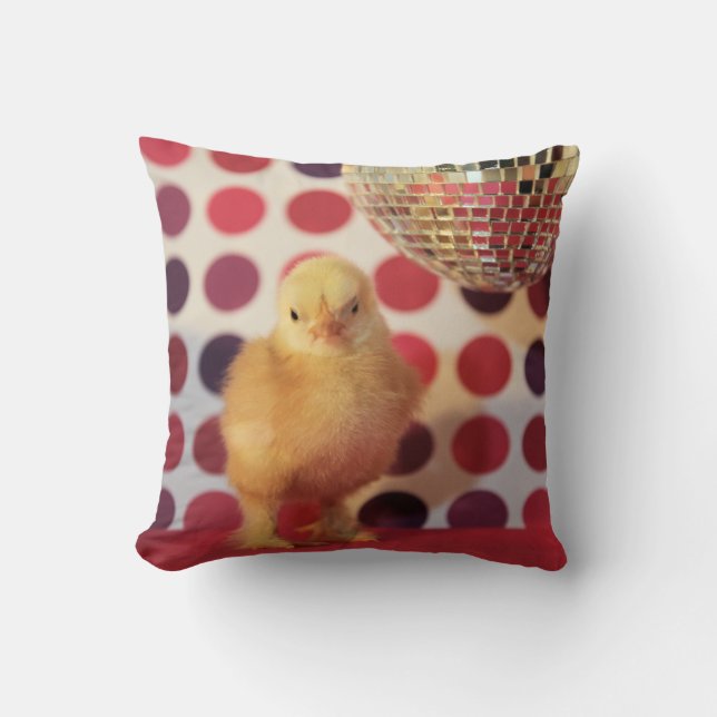 Disco Chick Cushion (Front)