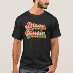 Disco Costume 70s Vintage Men Women Retro Disco Co T-Shirt