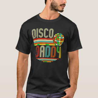 Disco Costume 70s Vintage Men Women Retro Disco Da T-Shirt