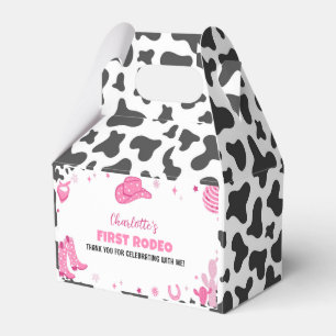 Disco Cowgirl Birthday Party Favour Box
