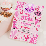 Disco Cowgirl Nashville Pink Rodeo Birthday Party Invitation<br><div class="desc">Disco Cowgirl Nashville Pink Rodeo Birthday Party Invitation 
All designs are © PIXEL PERFECTION PARTY LTD</div>