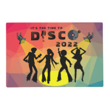 Disco dance floor retro multicolor celebration 