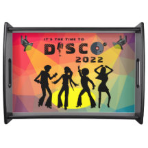 Disco dance floor retro multicolor celebration 