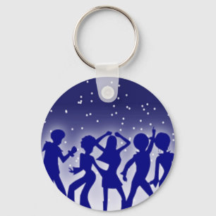 DISCO DANCERS KEY RING
