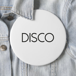 DISCO Dancing 6 Cm Round Badge