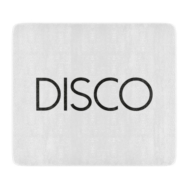 DISCO Dancing Cutting Board (Front)