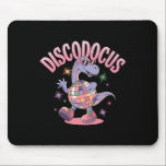 Disco Dancing Dinosaur Diplodocus Dino Funny 70s D Mouse Pad<br><div class="desc">Disco Dancing Dinosaur Diplodocus Dino Funny 70s Disco</div>