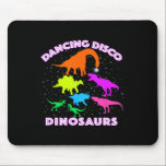 Disco Dancing Dinosaurs Prove Awesome Teacher Pres Mouse Pad<br><div class="desc">Disco Dancing Dinosaurs Prove Awesome Teacher Present Idea</div>