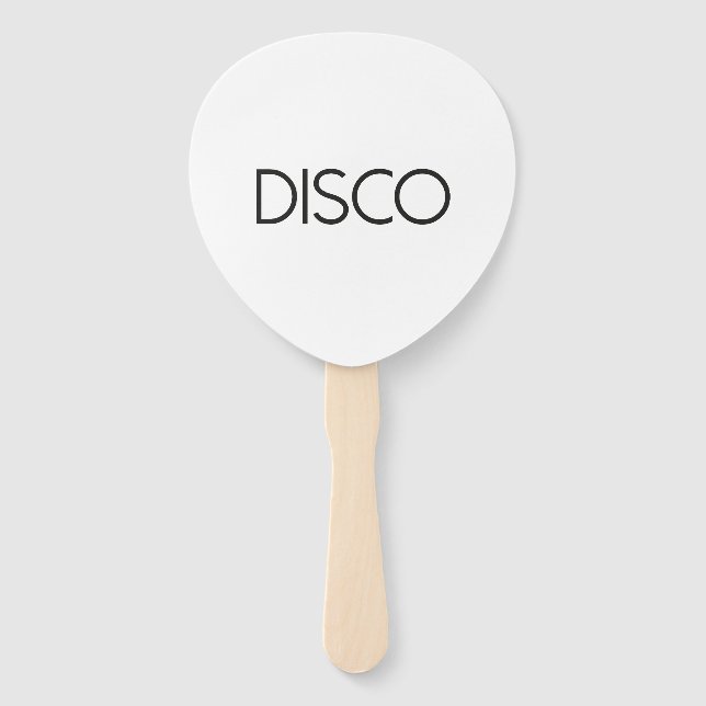 DISCO Dancing Hand Fan (Front)