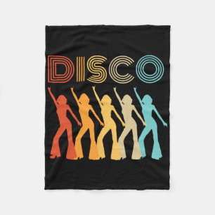 Disco Diva Themed Party 70s Retro Vintage 70's Dan Fleece Blanket