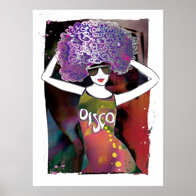 Disco Diwa Poster (Front)