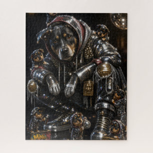 Disco Dog & Mini Me Crew Jigsaw Puzzle