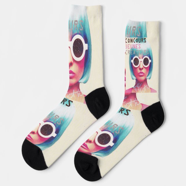 Disco Doll Socks For Women (Left)