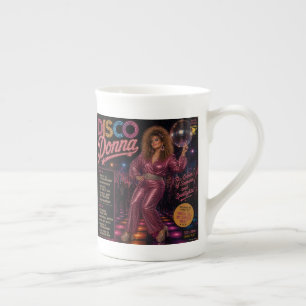 Disco Donna & Disco Dazzler Bone China Mug