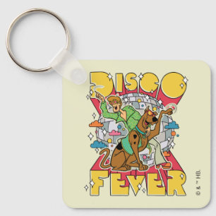 Disco Fever with Scooby and Shaggy Key Ring