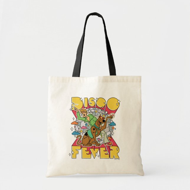 Disco Fever with Scooby and Shaggy Tote Bag (Front)