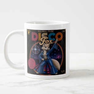Disco Fox Duo Large Coffee Mug