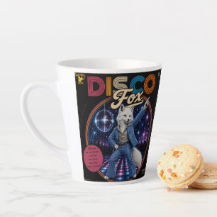 Disco Fox Duo Latte Mug