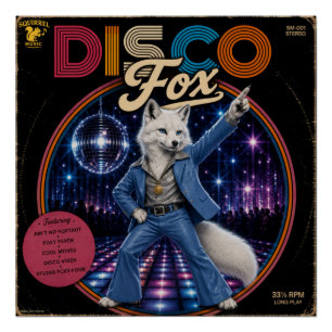 Disco Fox Poster