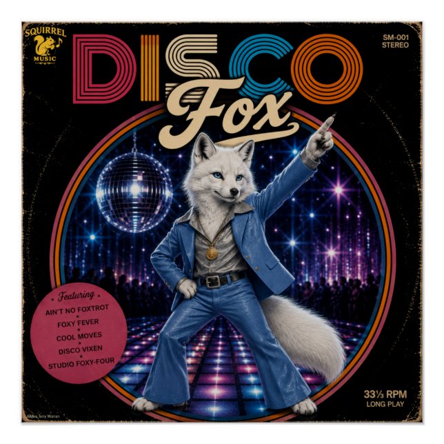 Disco Fox Poster (Front)