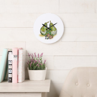Disco Fruit Wall Clock