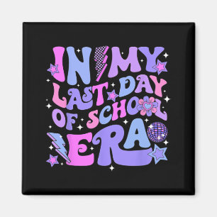 Disco Groovy Hello Summer In My Last Day Of School Magnet
