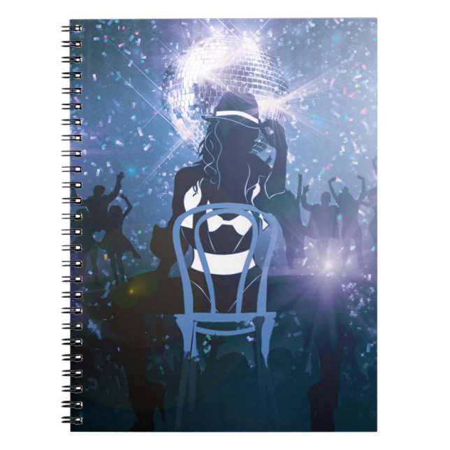 Disco Heartbeat Notebook (Front)