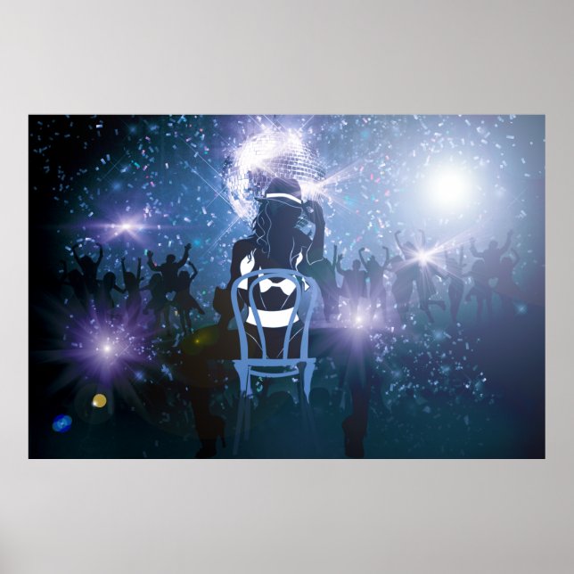 Disco Heartbeat Poster (Front)