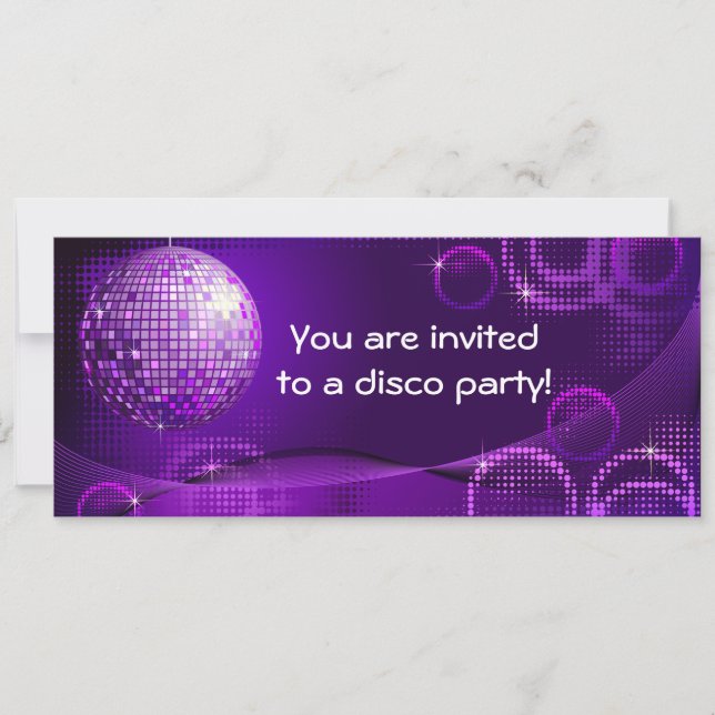 Disco invitation (Front)