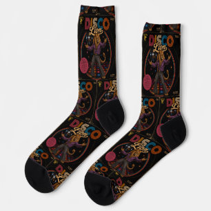 Disco Lion Socks