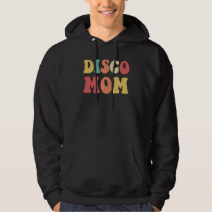 Disco Mom 1970s Disco Queen Matching Couple Hoodie