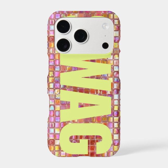 Disco Mosaic Glitter Swag (Back)