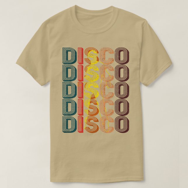 Disco Music 3 T-Shirt (Design Front)