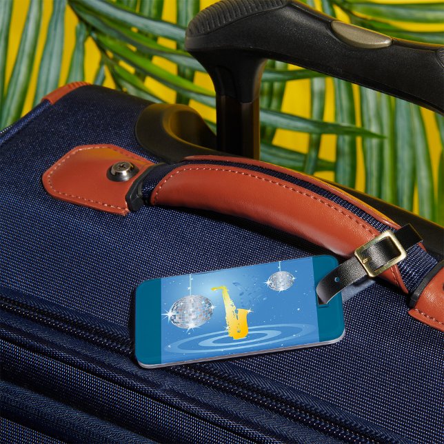 Disco Music  Luggage Tag (Creator Uploaded)