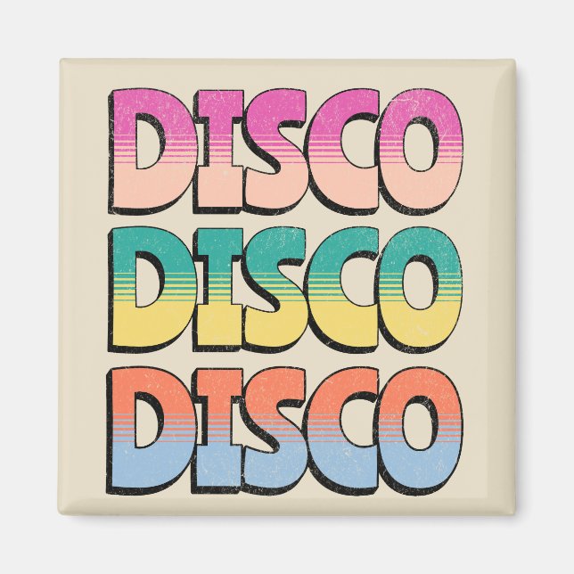 Disco Music Magnet (Front)