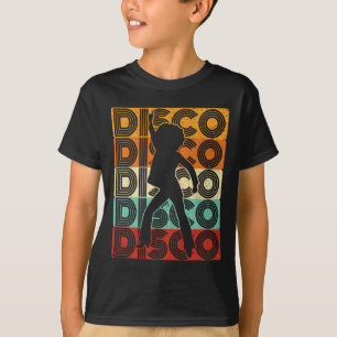 Disco Outfit Women 70s Costume And 80s  T-Shirt