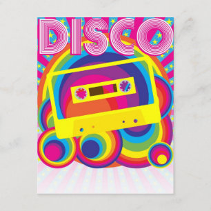 Disco Party Invitation