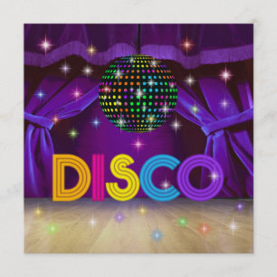 DISCO Party - SRF Invitation