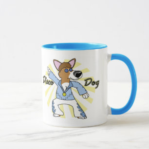 Disco Pembroke Welsh Corgi Mug