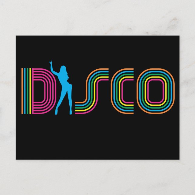 DISCO POSTCARD (Front)