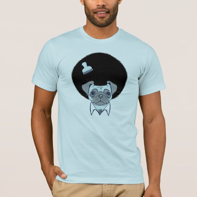Disco Pug tee shirt (Front)