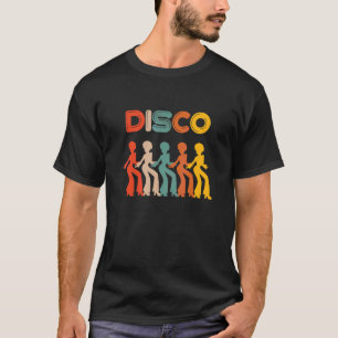 Disco Queen 70s Disco Themed Vintage Retro Dancin T-Shirt